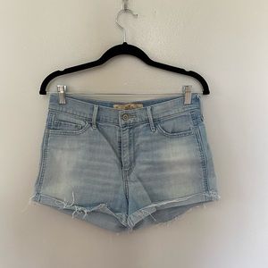 Hollister High Waisted Denim Shorts